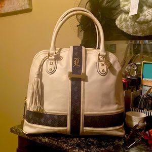 L.A.M.B. white bag ⭐️free LAMB watch with purchase⭐️